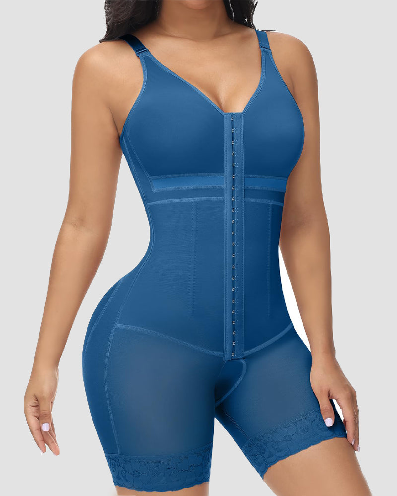 Shapshe® Damen Bauchkontrolle Fajas Colombianas Nach Operationen Ganzkörper Po-Lifter Body Shaper