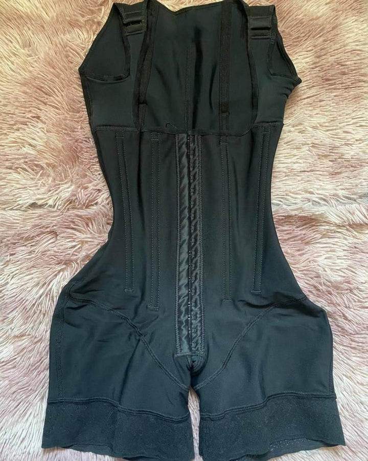 Shapshe® Damen Hochkompressions Offene Büste Nach-Operation Knochen Taillenformer Shapewear