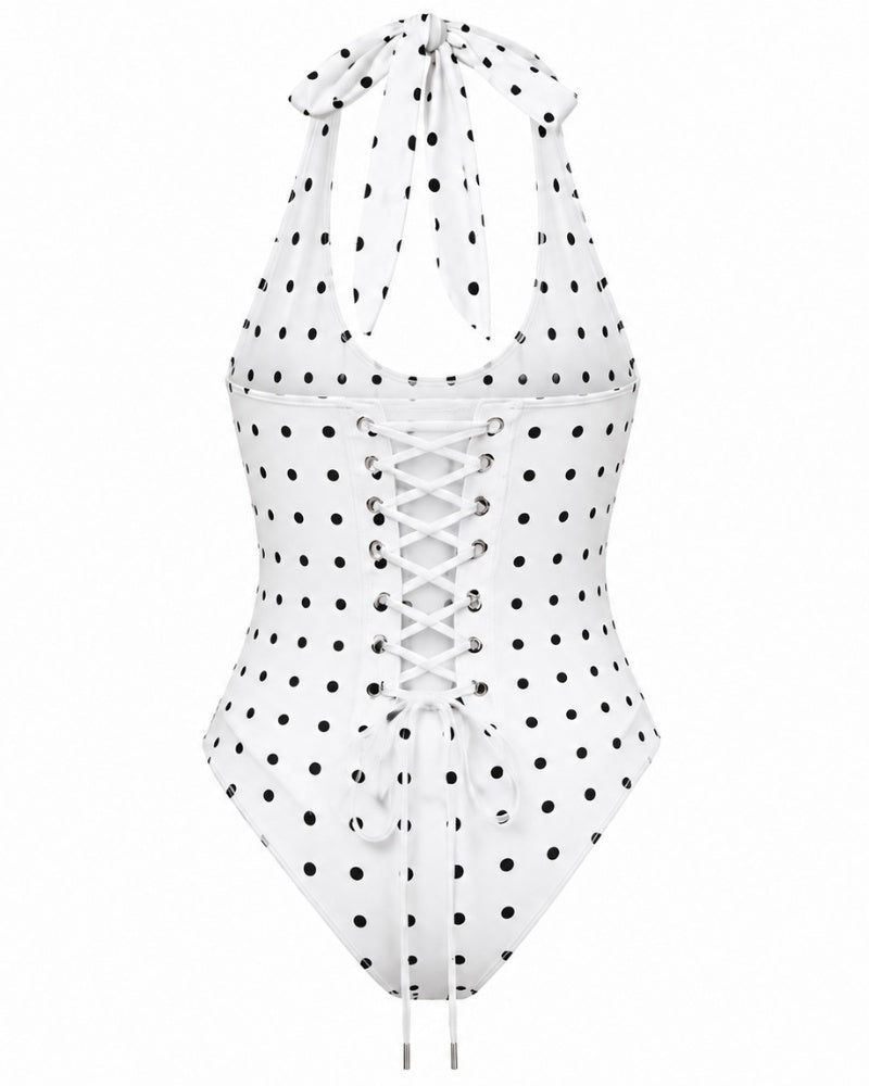 Hourglass Corset Body Shaper Waist Cincher Swimsuit Two-Piece Set