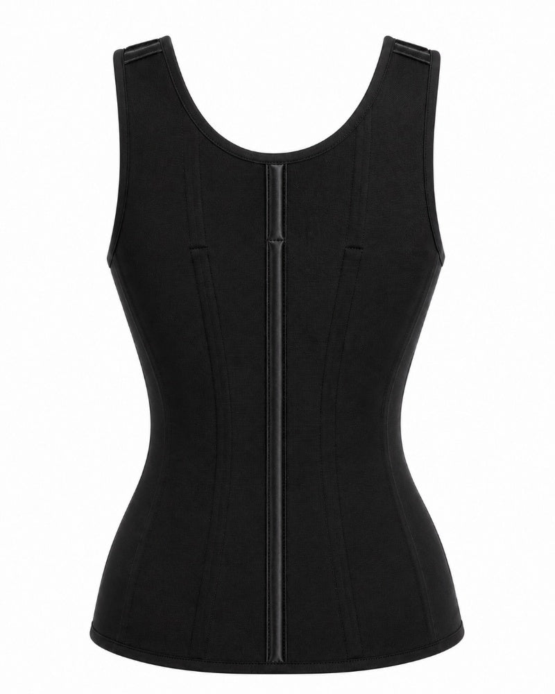 Double Compression Faja Corset Top Waist Trainer Built in Bra