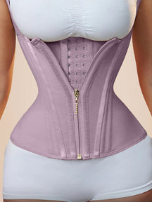 Taillentrainer für Damen Body Shaper Korsett Weste Tanktop mit Stahlknochen