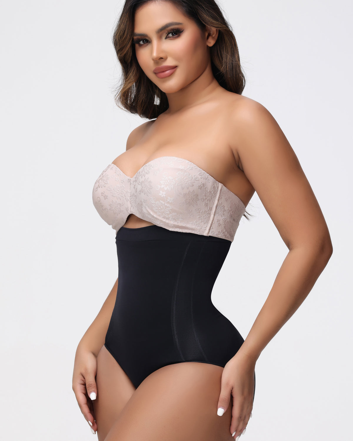 Nahtlose Hohe Taille Shapewear Slips Bauchweg Mieder Formende Höschen