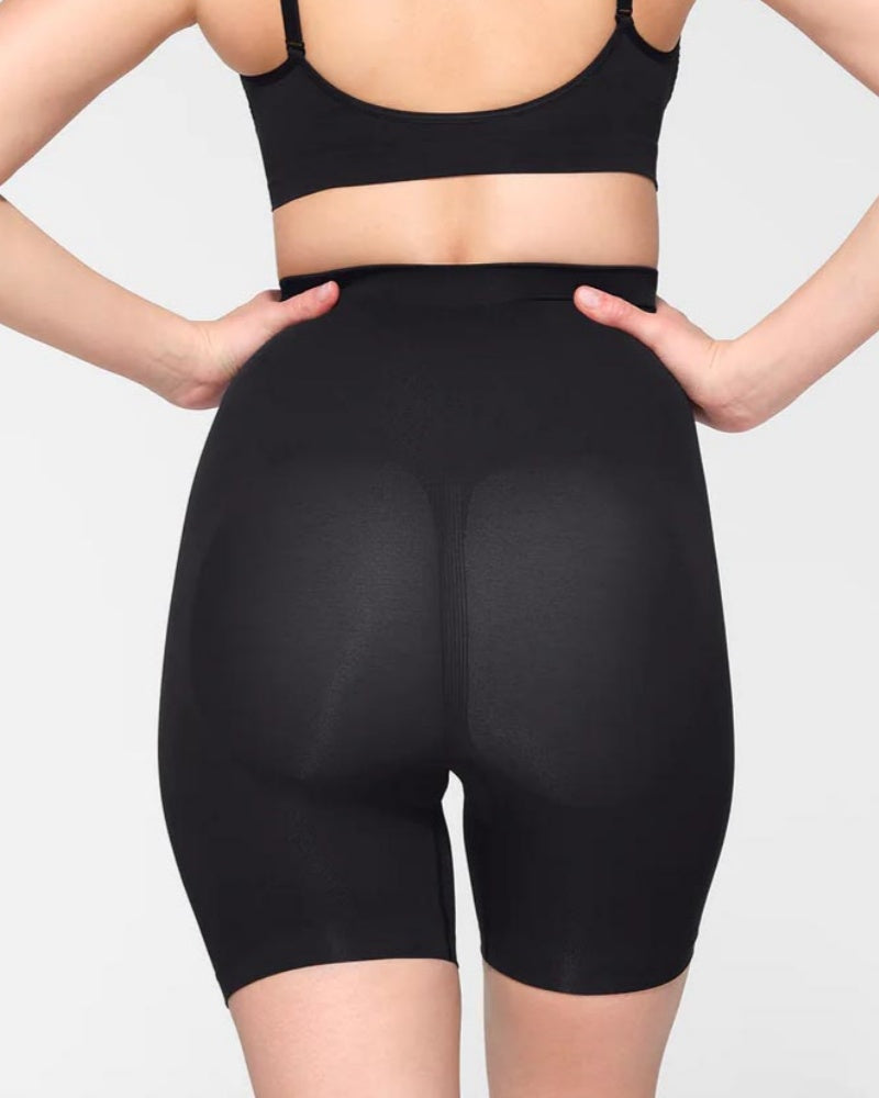 Nahtlose Hoch Taillierte Shaping-Shorts zur Bauchstraffung