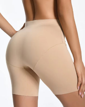 Nahtlose Elastische Bauchweg Miederhose Rutschfest Verdickte Shapewear Shorts