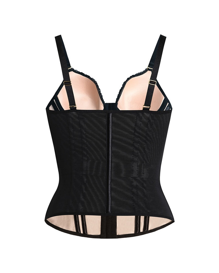 Shapshe® Fajas Colombianas Liebe Muster Korsett Top Bauchstraffung Taille Trainer