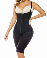 Unsichtbare Reißverschluss Hoher Rücken Fajas Offene Brust Oberschenkel Shapewear