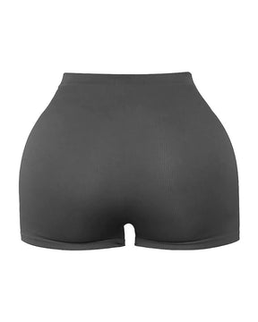 Damen Sommer Elastische Hohe Taille Yoga Shorts Weiche Enge Fitness Leggings Shorts