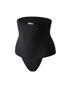 Hoher Taille Nahtloser Shaping Tanga Atmungsaktiv Bauchweg Shapewear Unterwäsche