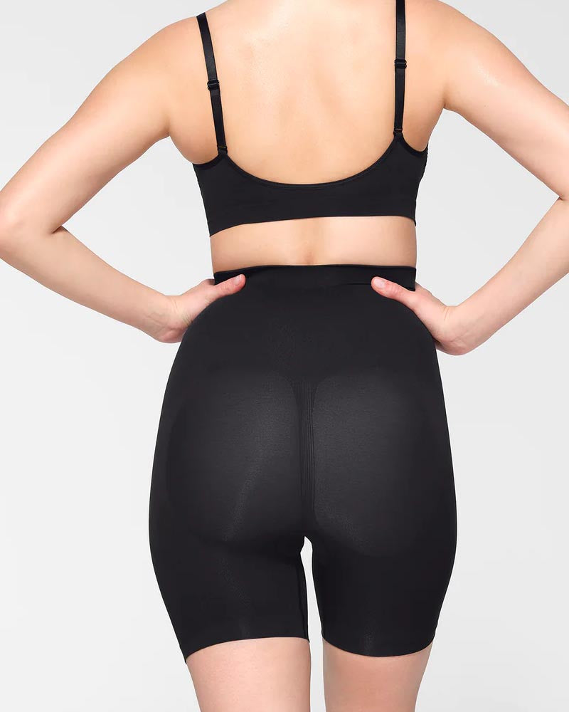 Nahtlose Hoch Taillierte Shaping-Shorts zur Bauchstraffung