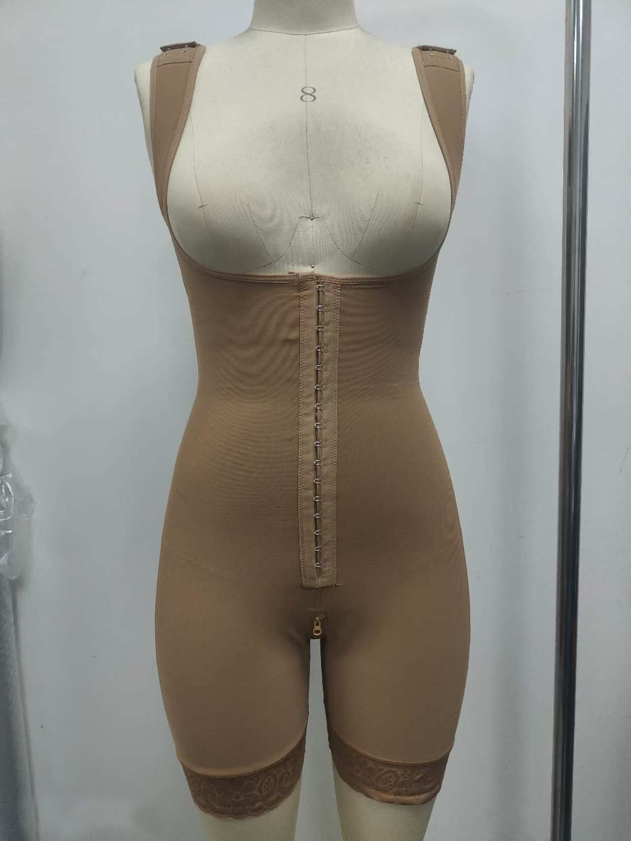 Sanduhr Unsichtbare Bauchkontrolle Stufe 2 Fajas Po-Lifting Frontschnalle Shapewear