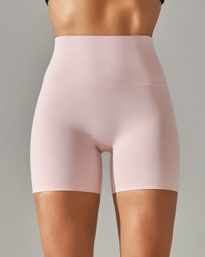 Enge Stretch Yoga Shorts mit Hoher Taille