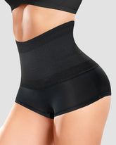 Damen Shapewear Höschen Shorts Flacher Bauch Unsichtbare Hohe Taille Formende Unterwäsche