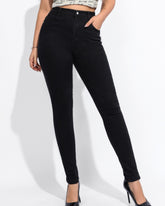 High Waist Slim Fit Skinny Jeans für Damen mit Elastizität