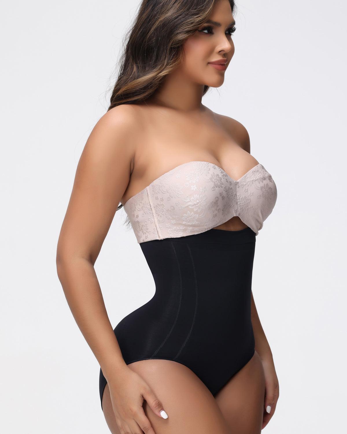 Nahtlose Hohe Taille Shapewear Slips Bauchweg Mieder Formende Höschen