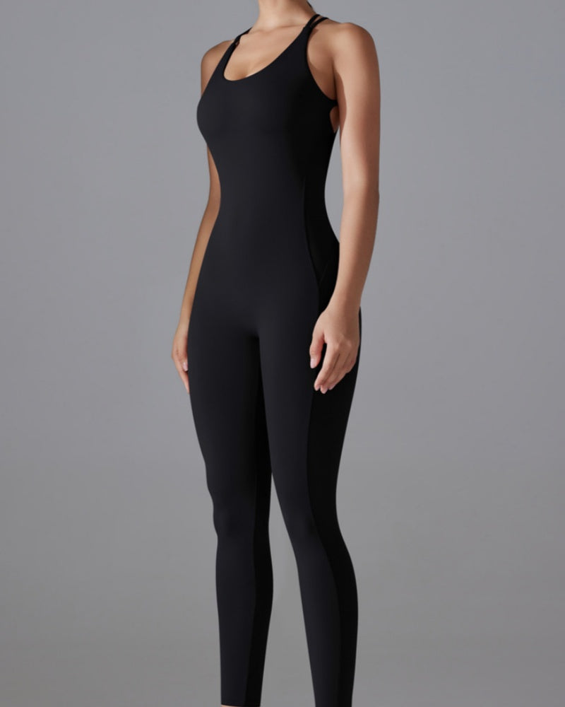 Hüfthebender Schnelltrocknender Enger Cross Body Fitness Overall