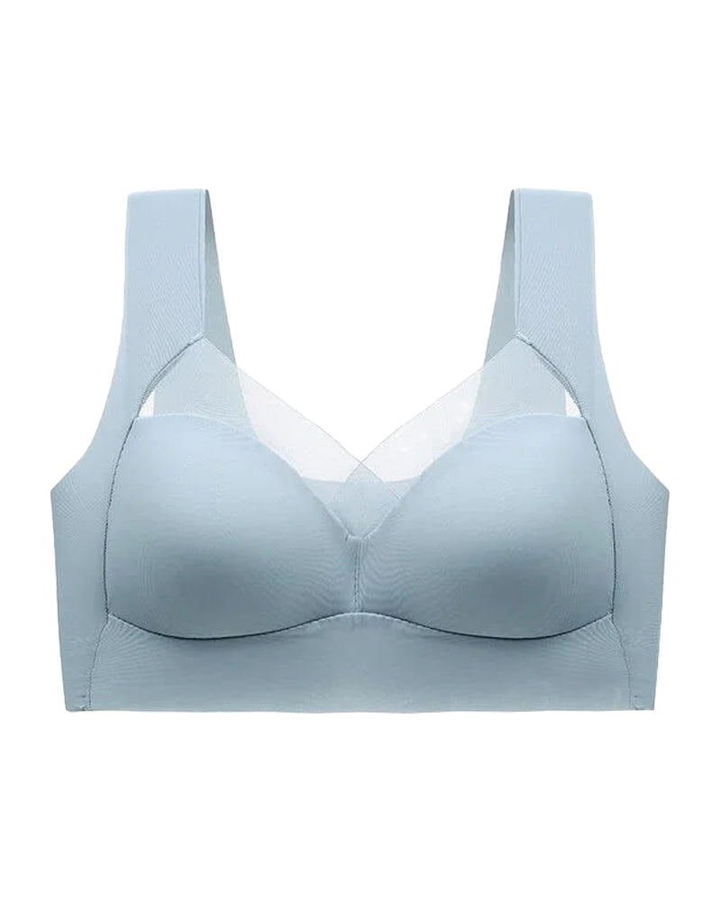 Damen Drahtloser Push Up Ohne Bügel BH Für Den Alltag