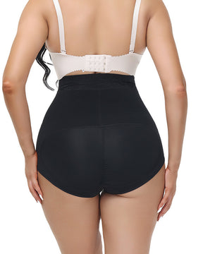 Damen Shapewear Slip Doppelter Kontrolle Korsett Po-Lifter Formendes Unterwäsche