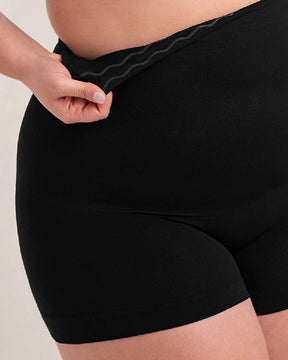 Damen Hoher Taille Bauchkontrolle Rückenglättung Figurformende Boyshorts