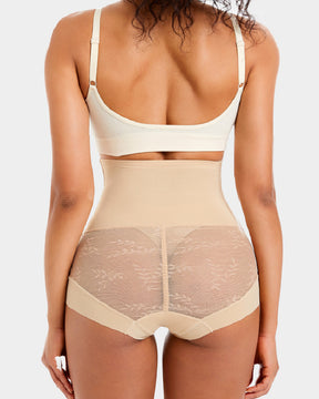 Sexy Bauchweg Dünnes Mesh Shapewear Unterwäsche Hohe Taille Shaping Slip