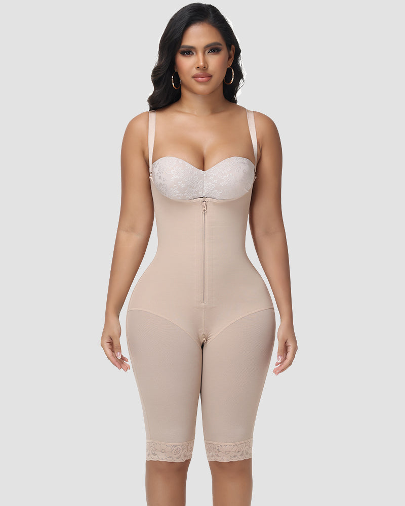 Shapshe® Invisible Zipper Full-Body Compression Faja Bodysuit