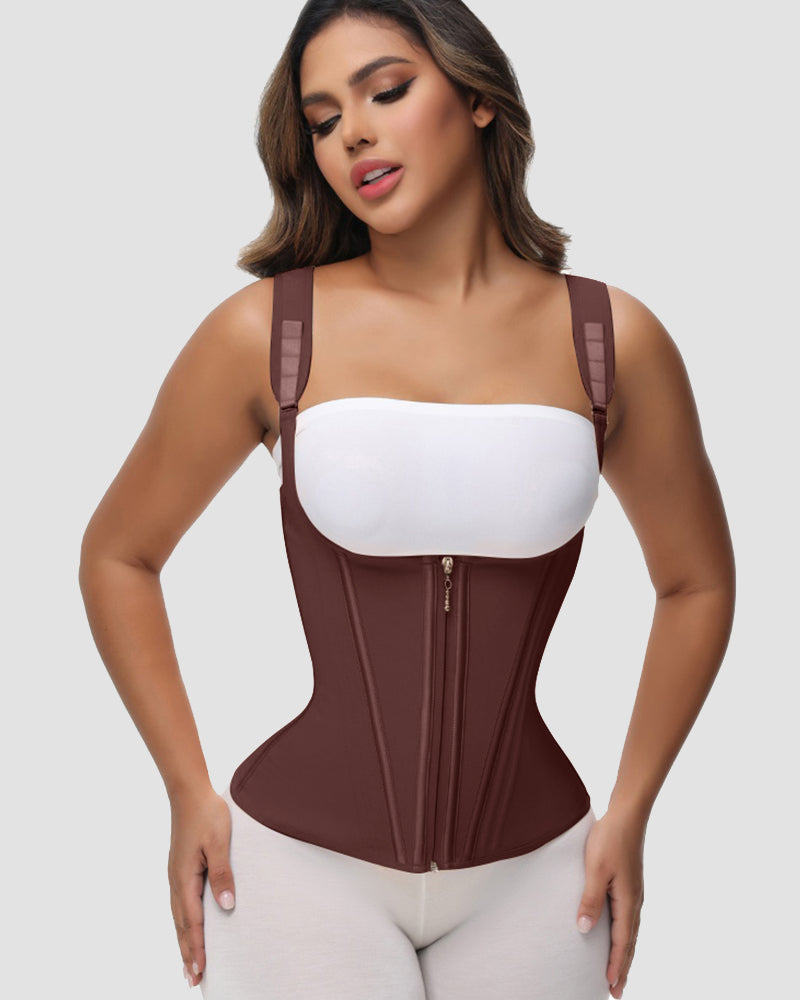 Shapshe® Fajas Steel Boned Tummy Control Waist Trainer