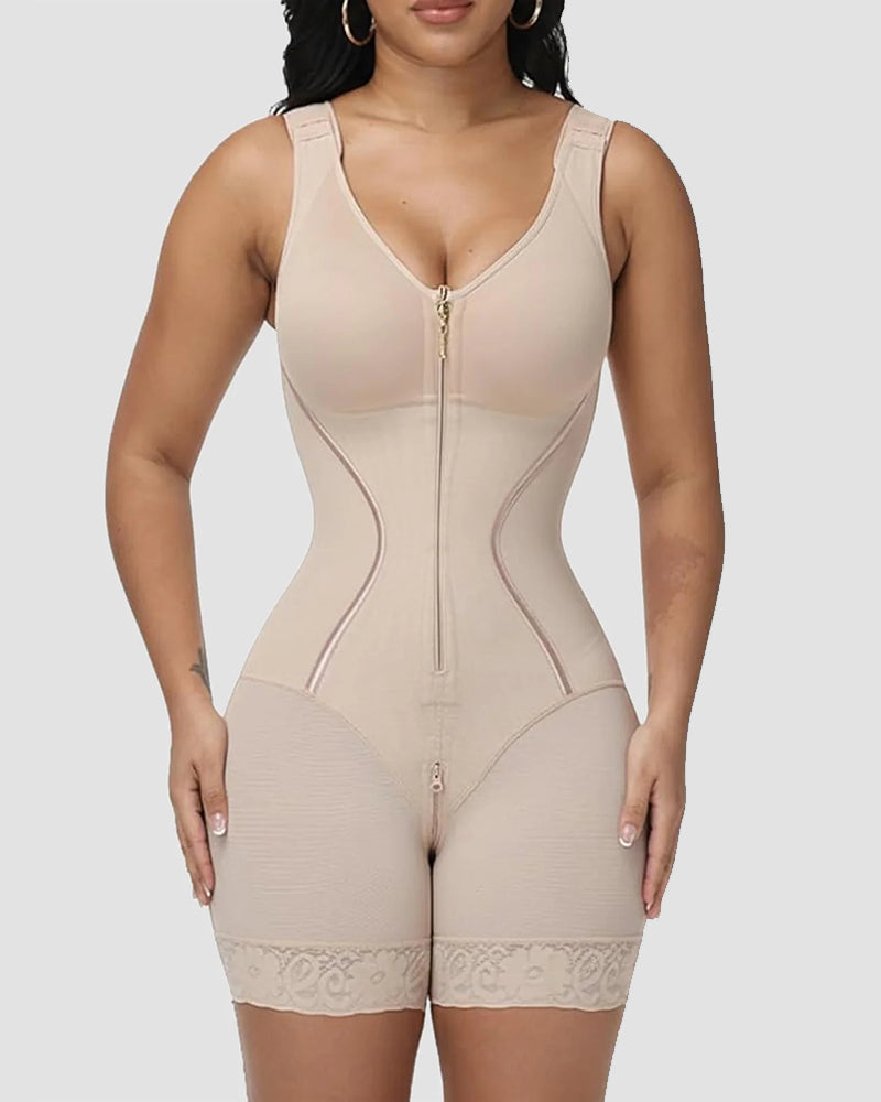Shapshe® Hourglass Full Bodysuit with Built-in Bra