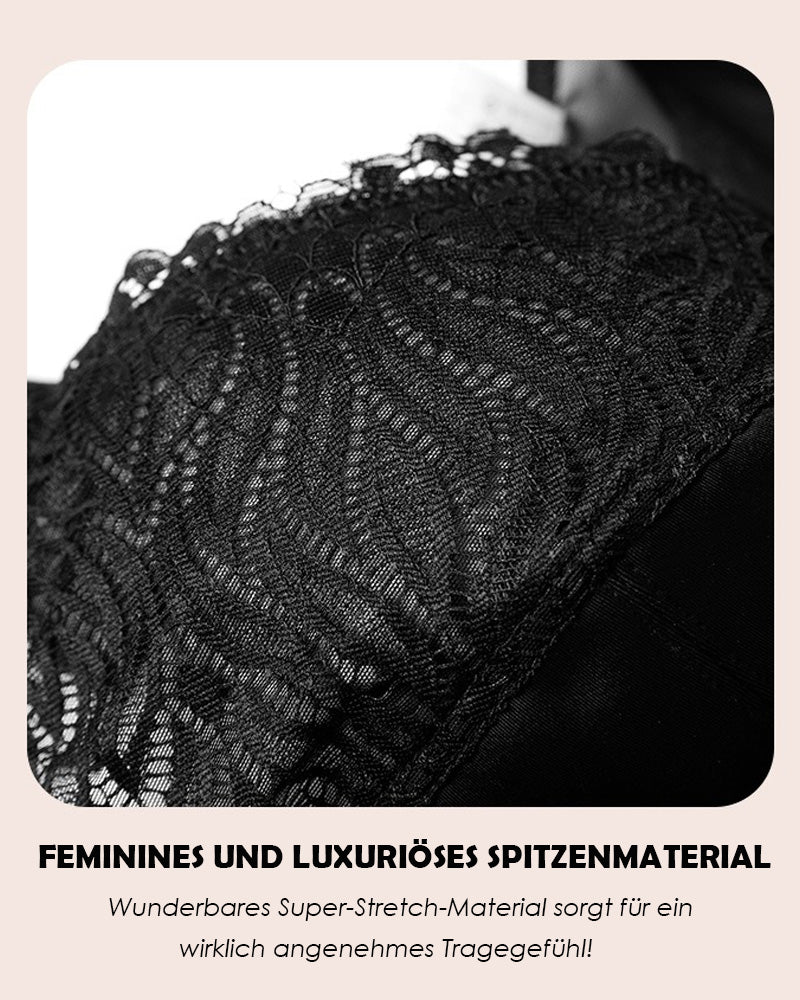 Sexy Spitzen BH Vorderem Schnallenverschluss Haltung formender Unterwäsche in Übergröße