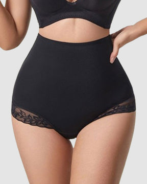 Spitzenbesatz Bauchweg Formende Shorts Sexy Tanga Body Shaper Unterwäsche