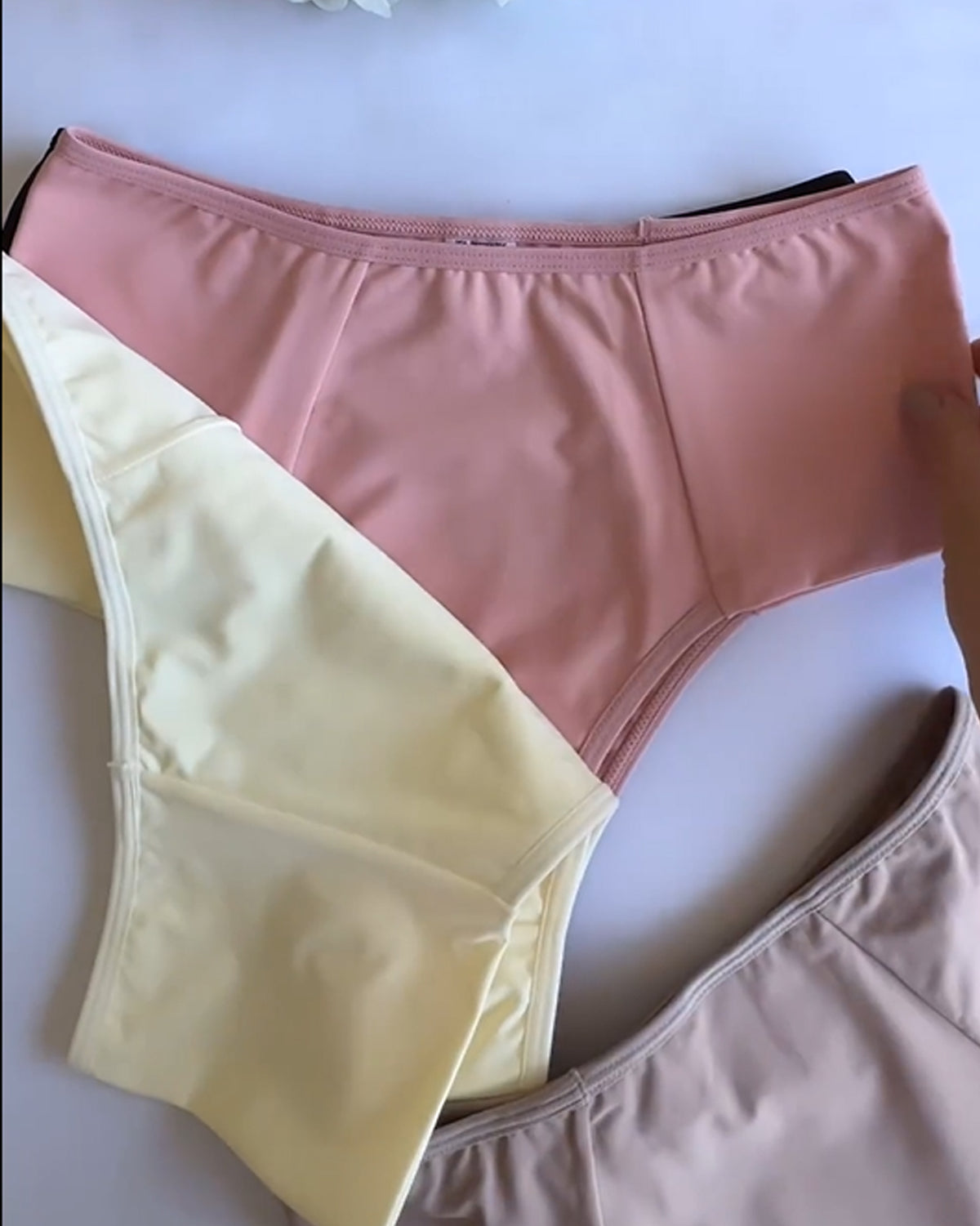 Mehrfarbige Freche Bikini Höschen für Damen Unterwäsche Breifs