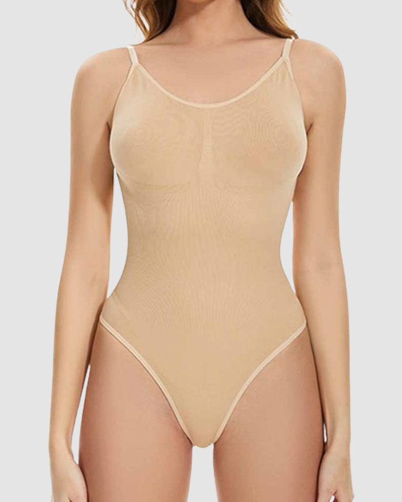 Po-Lifter Nahtloser Tanga Rückenfreie Bodysuits Body Shaper