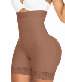 Nahtlose Hüftverstärker Shapewear Shorts mit hoher Taille