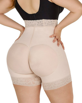 Hohe Taille Bauchkontrolle Body Shaper Hüften Gesäß schlankmachende Bauchkontrollshorts