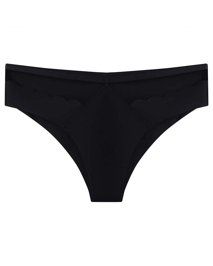 Damen lce Seide Nahtlos Solide Niedrige Taille Hohe Elastizität Sexy Dessous