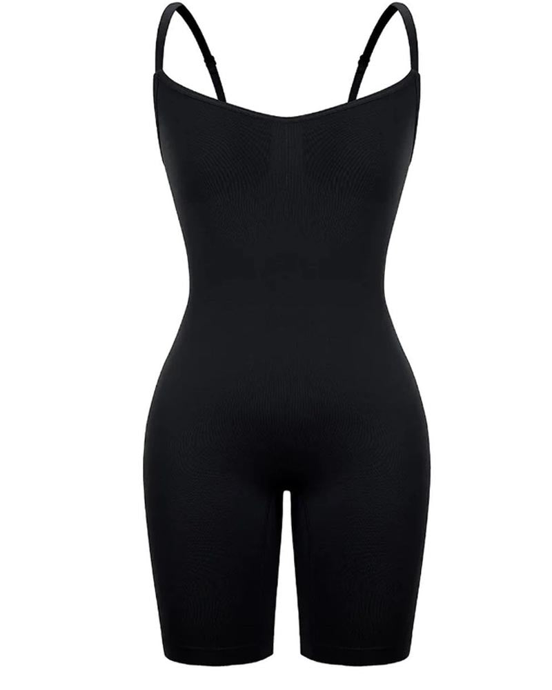 Nahtloses  Leichter Unterstützung Bauchkontrolle Oberschenkel Slimming Bodysuit Shapewear