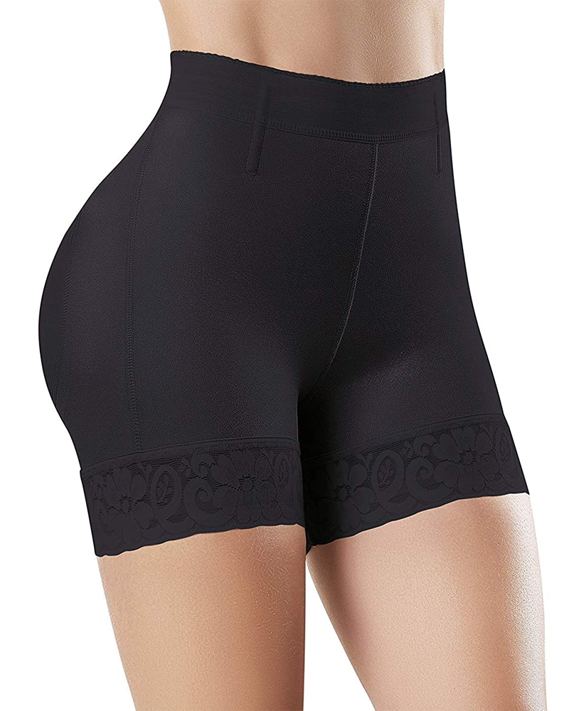 Hohe Taille Butt Lifter Damen Hip Enhancer Shorts Shapewear