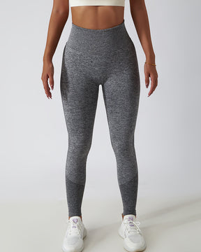 Nahtlose PO-Lift Strick Hoher Taille Atmungsaktiver Yoga Leggings