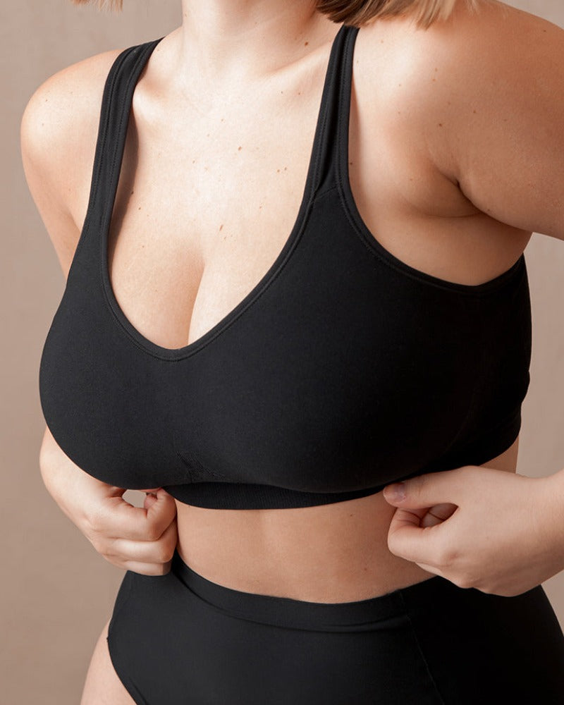 Drahtloser Push Up Shaper Ohne Bügel BH für täglichen Komfort