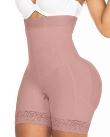 Nahtlose Hüftverstärker Shapewear Shorts mit hoher Taille