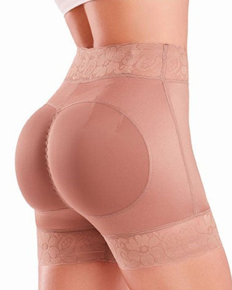 Shaping Shorts mit Spitzen Po-Lifter für Damen