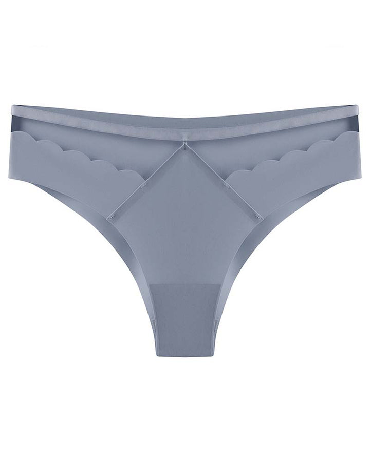 Damen lce Seide Nahtlos Solide Niedrige Taille Hohe Elastizität Sexy Dessous