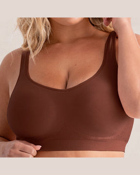 Drahtloser Push Up Shaper Ohne Bügel BH für täglichen Komfort