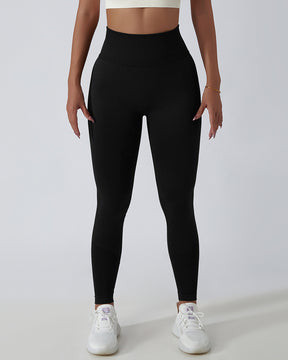 Nahtlose PO-Lift Strick Hoher Taille Atmungsaktiver Yoga Leggings