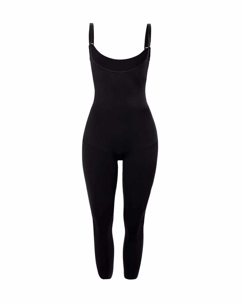 Nahtloser Schlankmachender Ganzkörper Shapewear Jumpsuit mit offener Brust und Bodyshaper