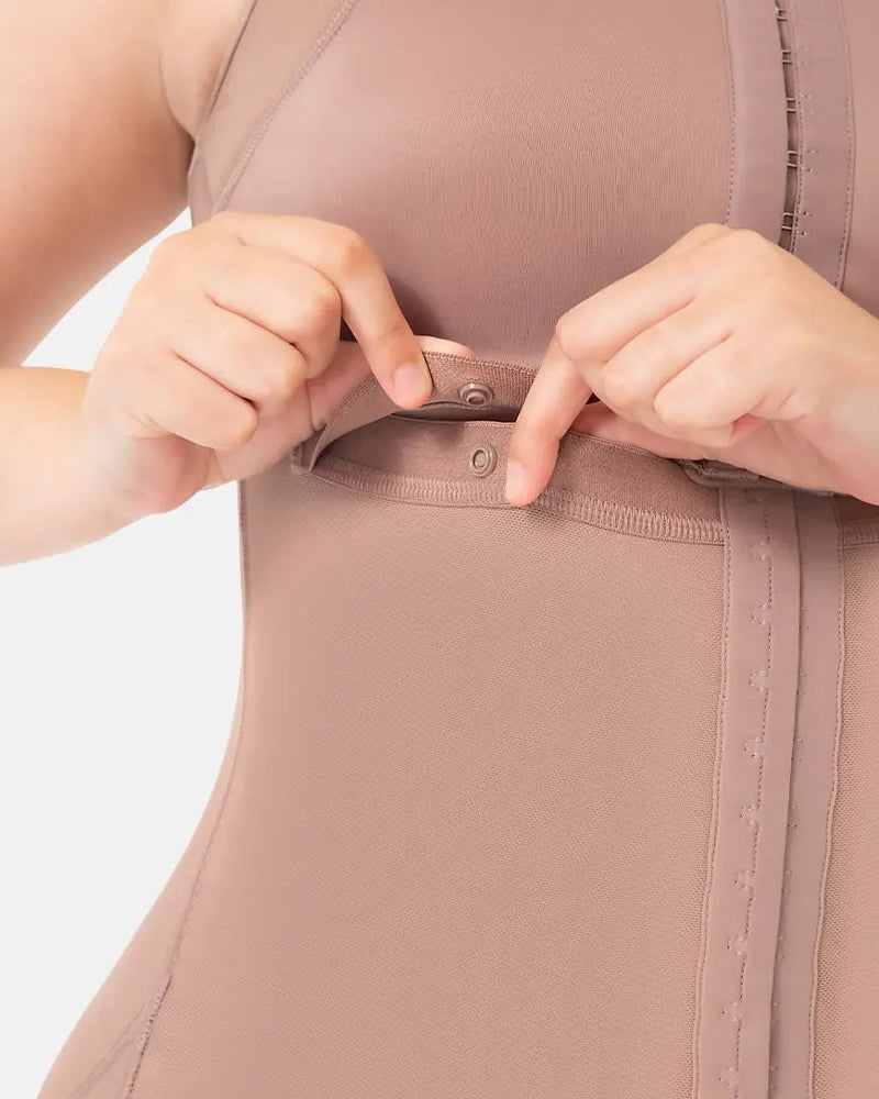 Shapshe® Doppelte Kompressions Bauchkontroll Shapewear Faja mit BH