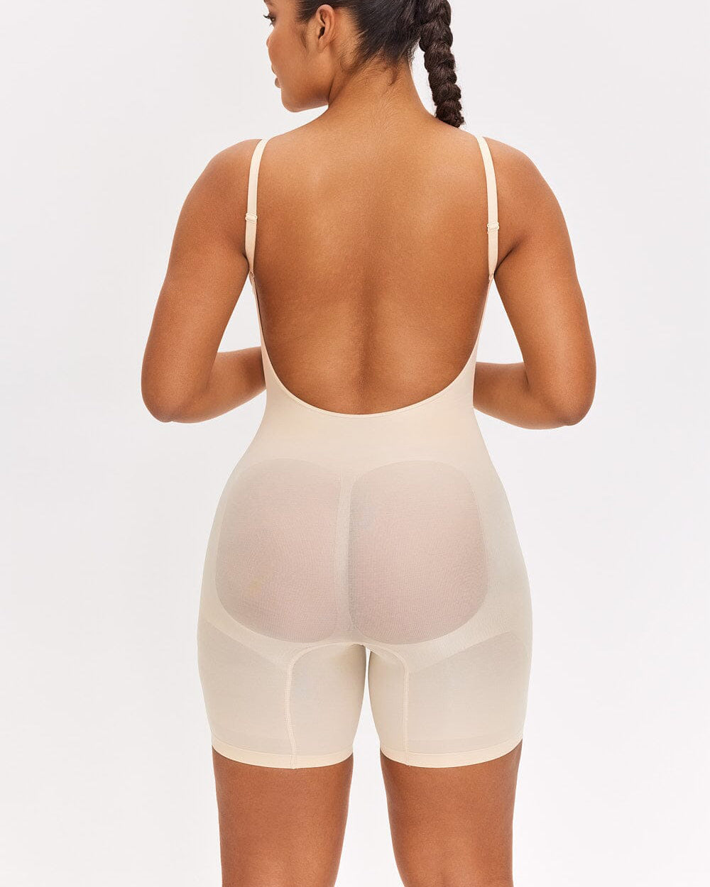 Glättende Nahtlose Rückenfreie Shapewear Bodys