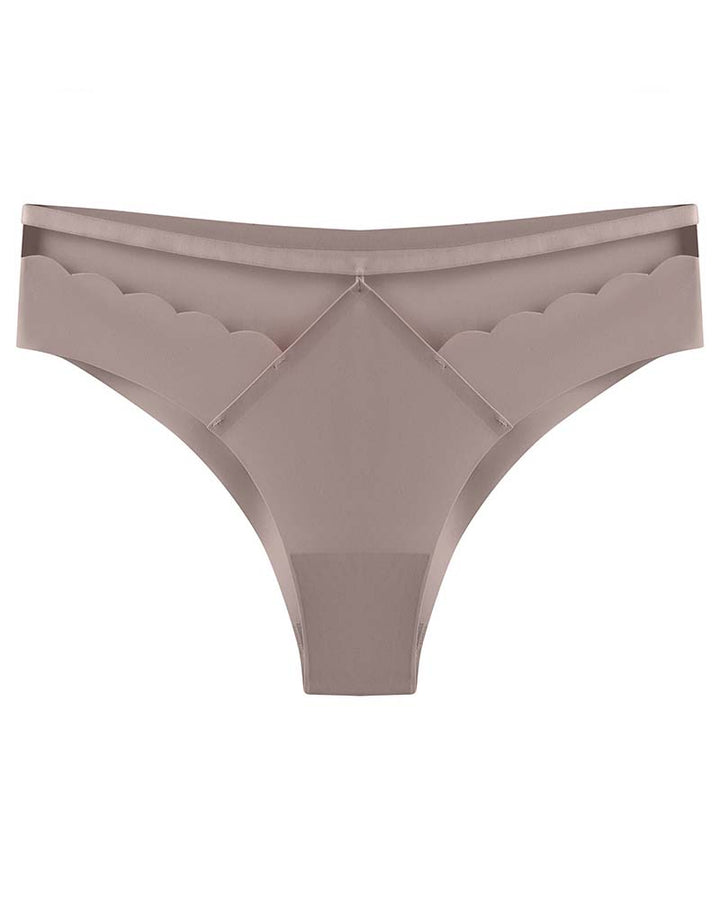 Damen lce Seide Nahtlos Solide Niedrige Taille Hohe Elastizität Sexy Dessous