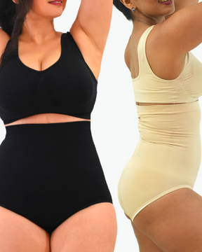 Damen Tanga mit Bauchkontrolle schlankere Body Shaper Unterwäsche