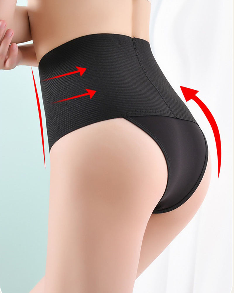 Hoher Taille Bauchkontrolle Tanga Taillentrimmer Body Shaper Shaping Unterwäsche