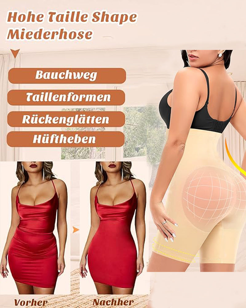 Hoch taillierte Bauchkontrolle Oberschenkelformer Body Shaper Höschen