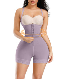 Korsett Bauchkontrolle Butt Lifter Höschen Shapewear Bodys Offene Brust Reißverschluss